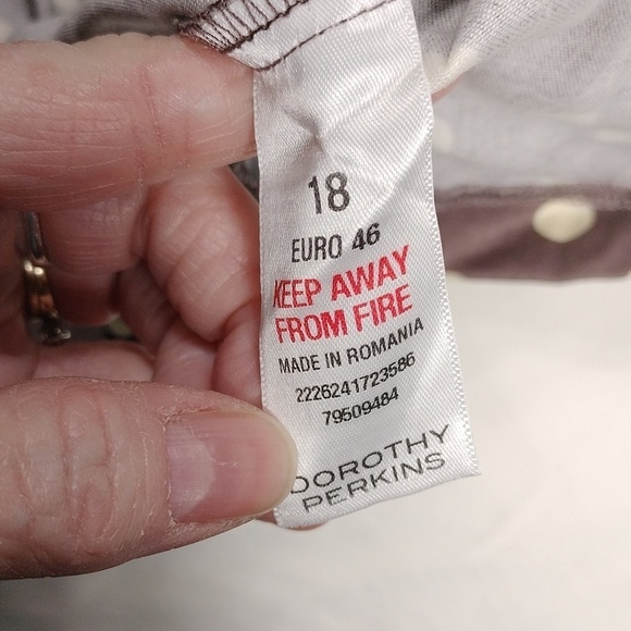 Dorothy Perkins women's vintage looking dress size 18 - Picture 3 of 13